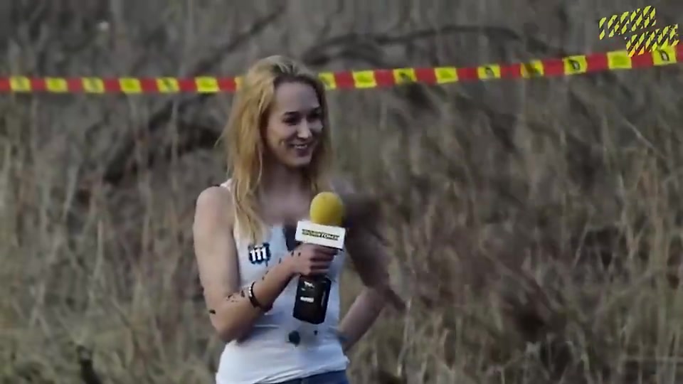 故意的？這是最慘的體育女記者了吧