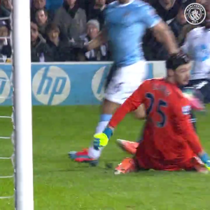 拔“刺”小能手！阿圭羅對(duì)熱刺的全進(jìn)球