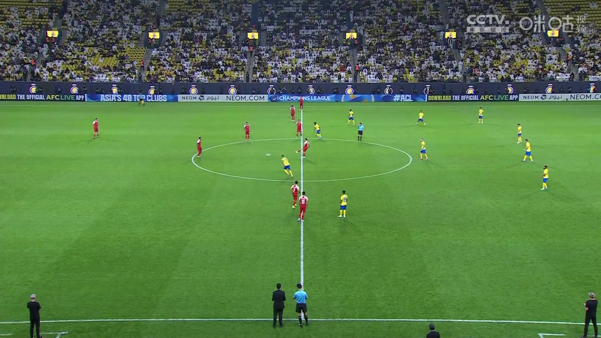 【集錦】亞冠-C羅下半場(chǎng)傷退 十人利雅得勝利0-0波斯波利斯出線