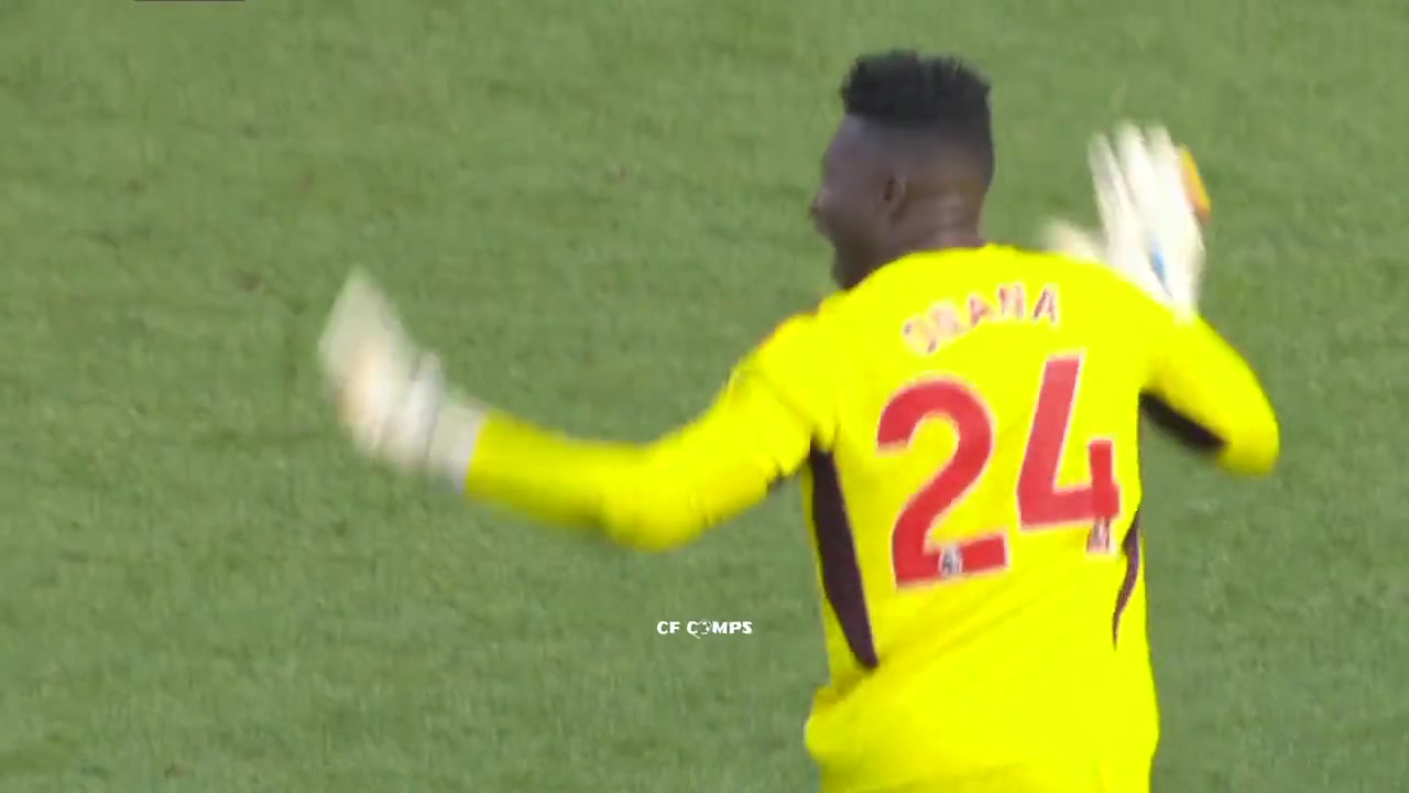 球迷剪輯：奧納納本賽季丟球集錦