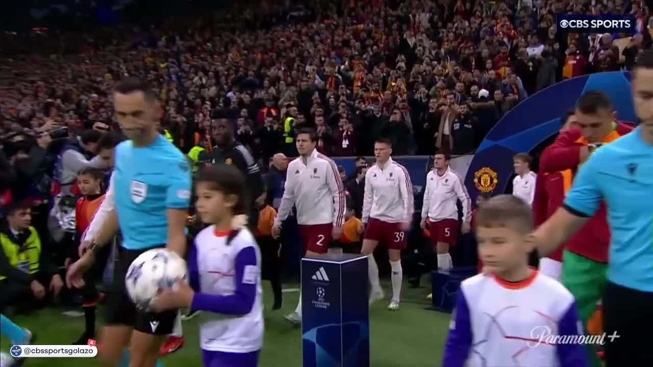 【集錦】歐冠-奧納納撲救失誤送禮 曼聯(lián)3-3遭加拉塔薩雷逼平