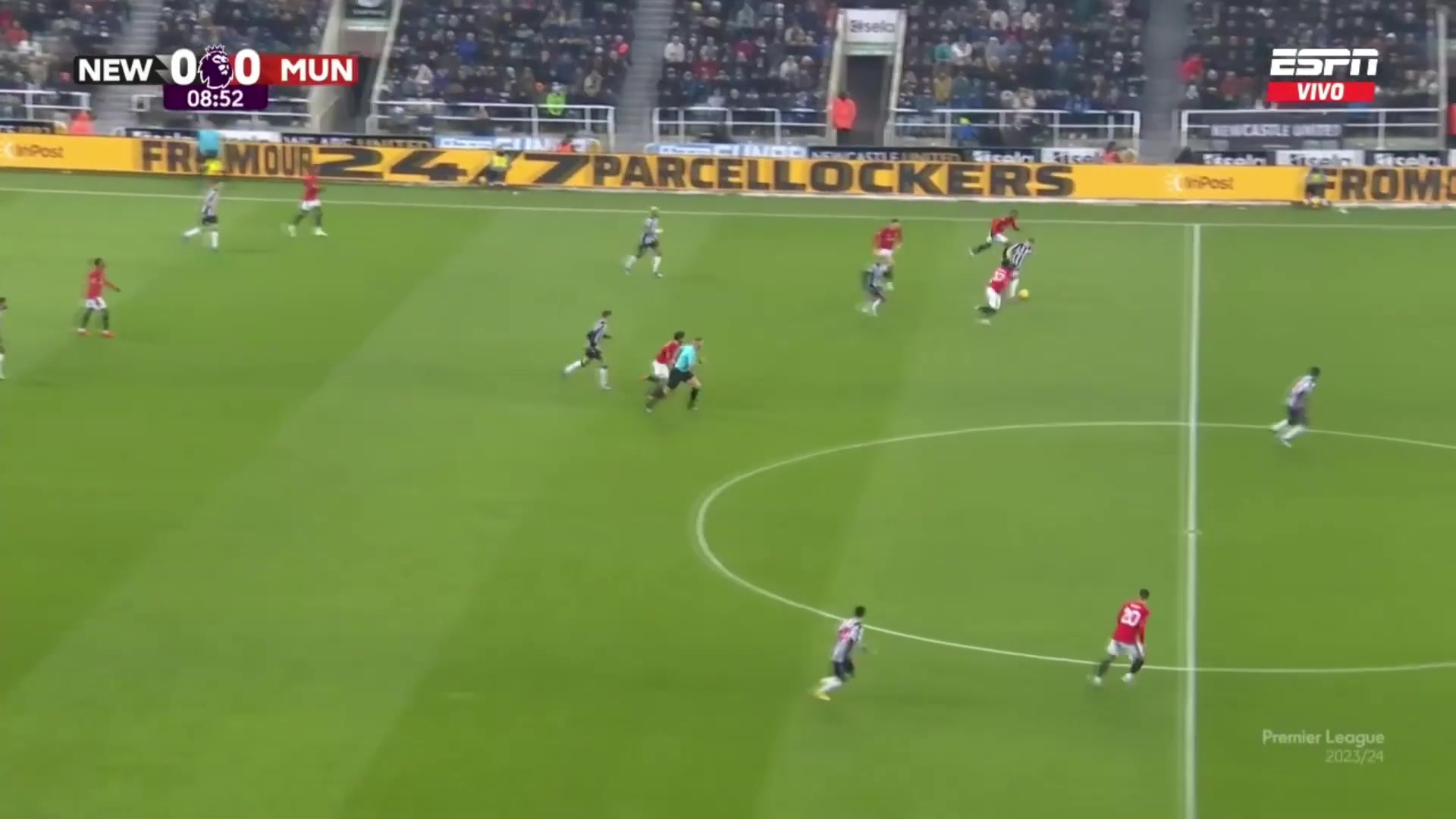 【集錦】英超-戈登制勝曼聯(lián)僅1次射正 曼聯(lián)0-1遭紐卡賽季雙殺