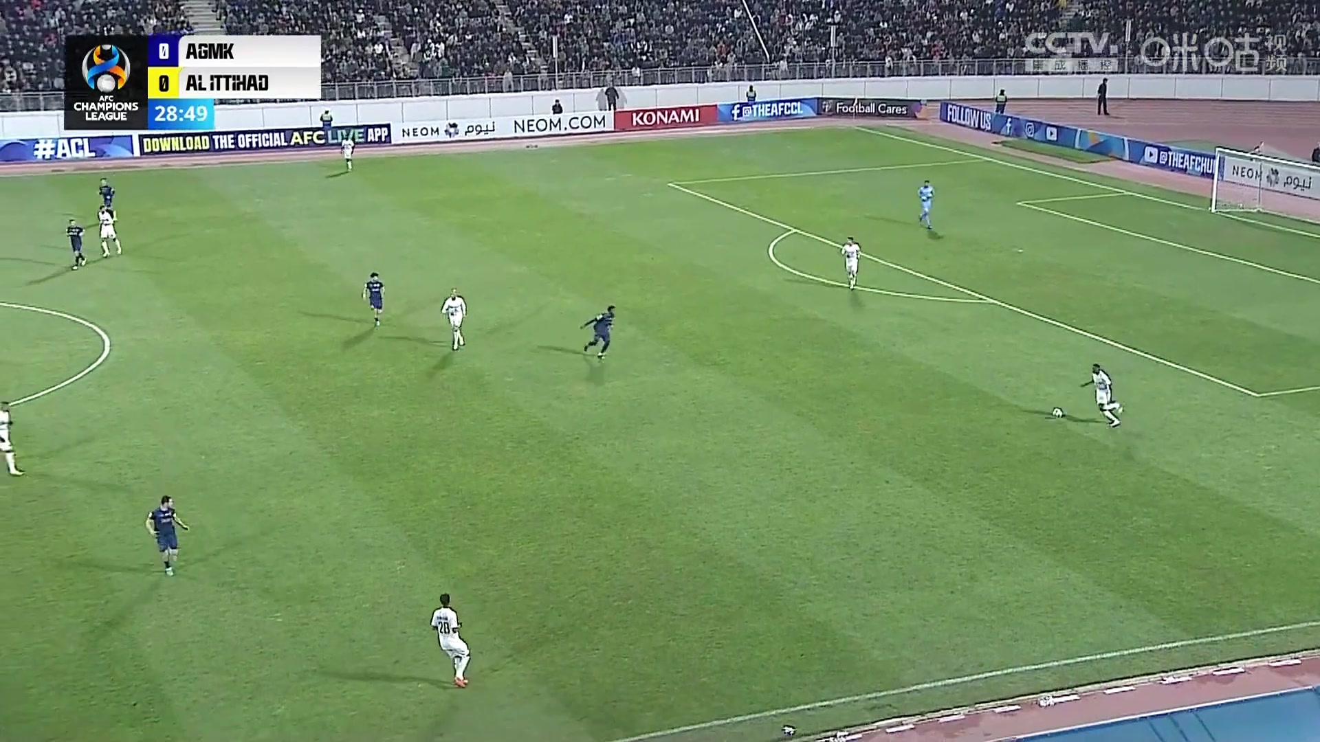 哈姆達(dá)拉神級停球+貼地?cái)仄平?，吉達(dá)聯(lián)合1-0領(lǐng)先